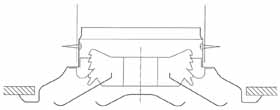 Concealed screw fixing - ARD